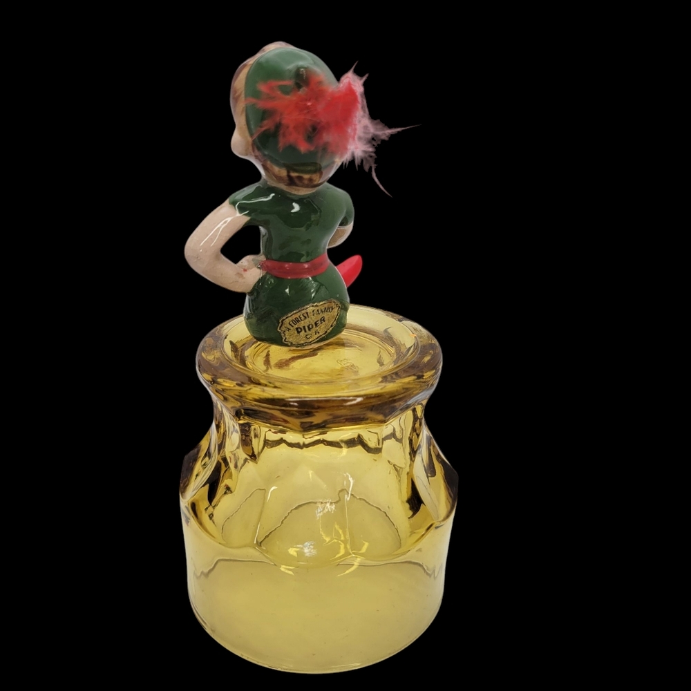 Rare 1955 Kreiss Peter Pan Figurines Disney Sprite Elf Christmas Pixies Set Of 4 - Picture 5 of 11